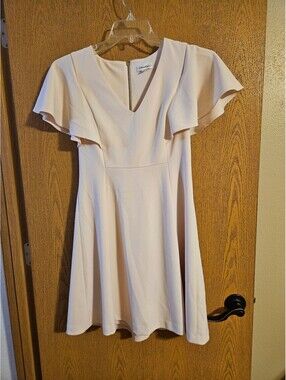 Calvin Klein Petite Fit and Flare Dress